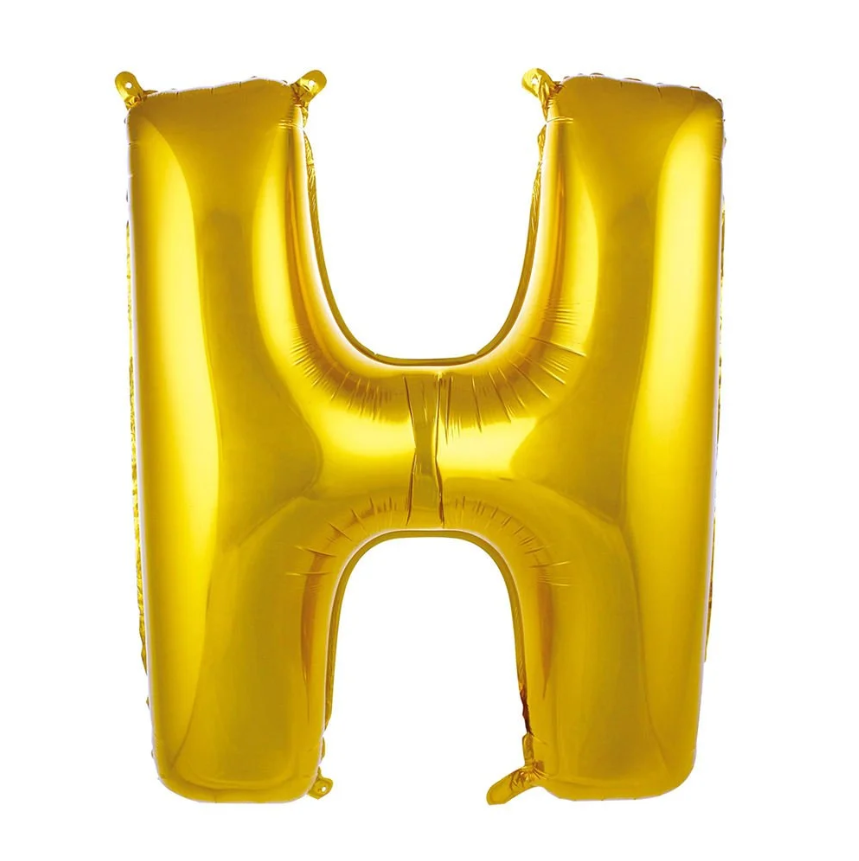 Folyo Balon Gold H 34 İnç 76 Cm